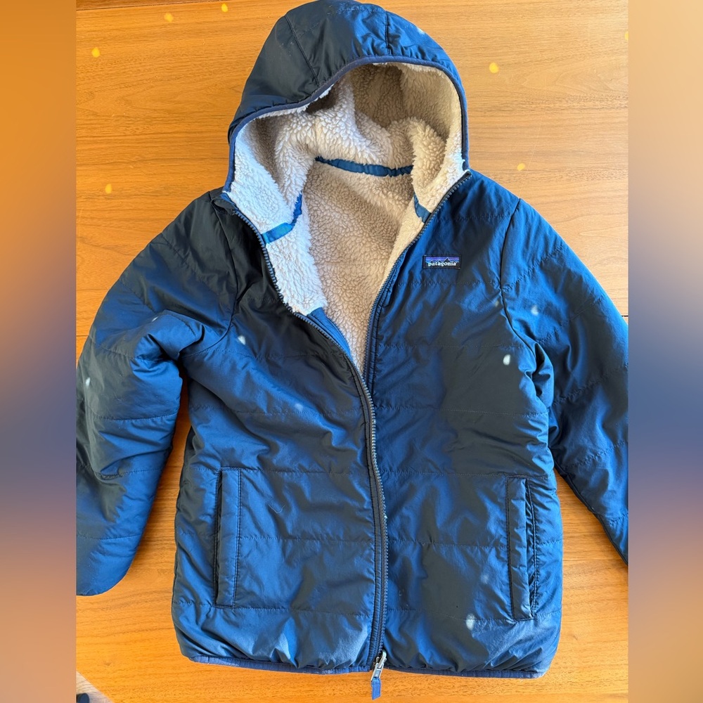 Patagonia Kids Puffer Jacket - Navy Blue
